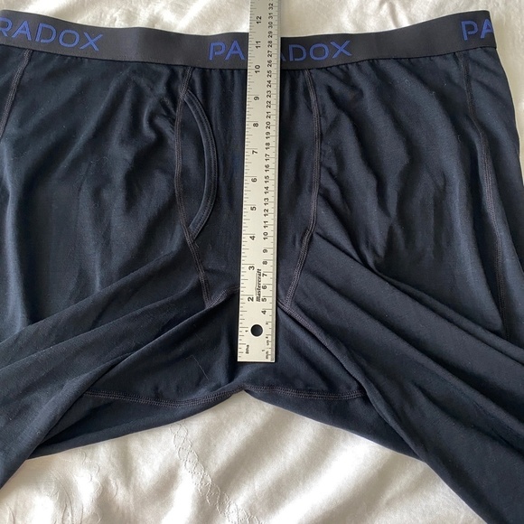 Paradox Men's Drirelease Merino Wool Blend Base Layer Bottoms Size X-Large Black - Picture 10 of 13